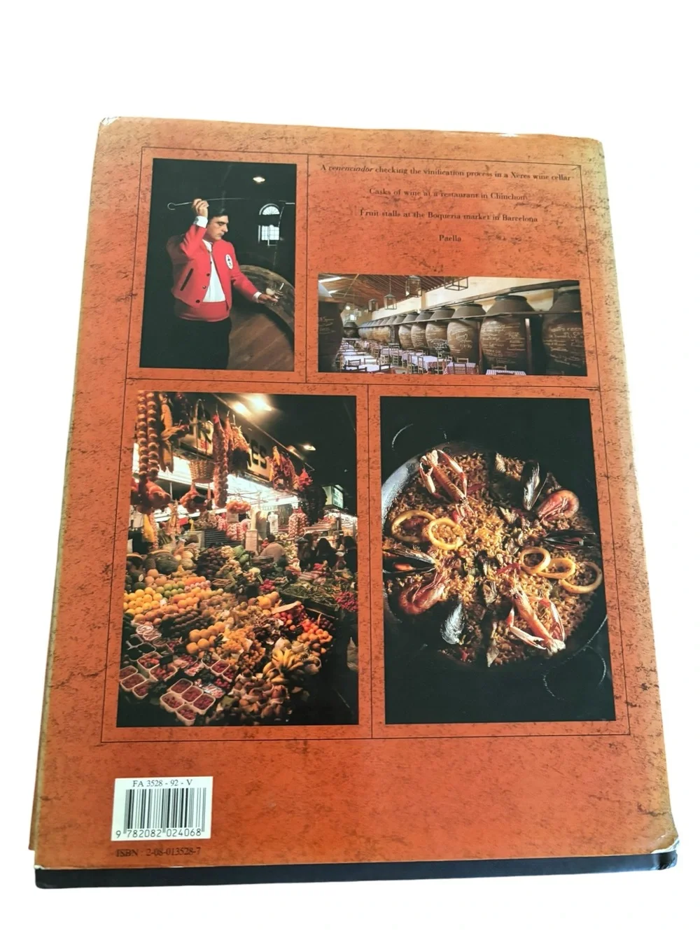 The Taste Of Spain Vintage Cookbook Hardcover 1992 Illustrated 251 Pages